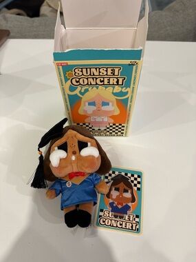 Sunset Concert Crybaby Plush Keychain SECRET